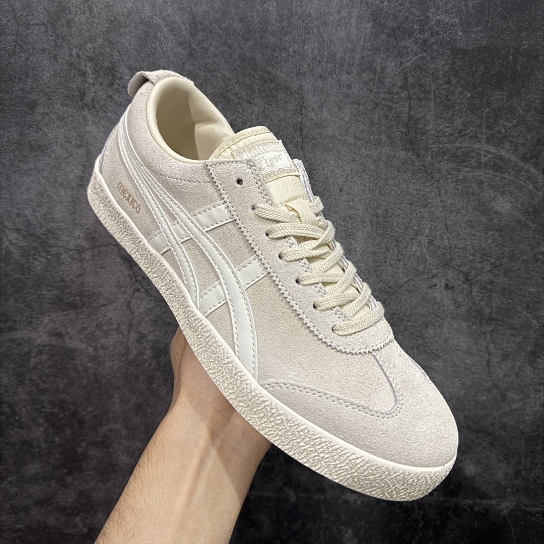 【纯原】亚瑟士 Mexico 66 Delegation 休闲时尚运动板鞋 鬼冢虎秋冬百搭板鞋全麂皮材质