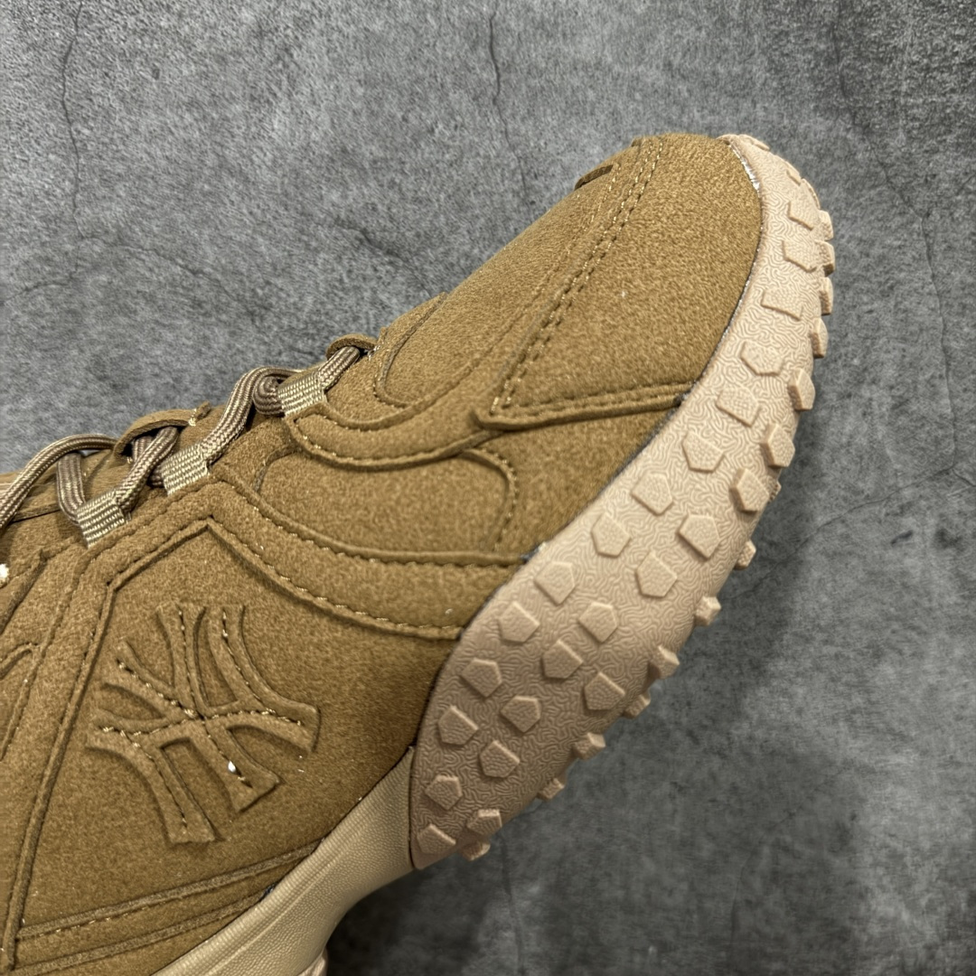 【纯原版】MLB 纽约洋基队 双鞋带 轻量运动百搭 豆豆薄底鞋 防滑轻便 低帮 板鞋 男女同款 MLB官