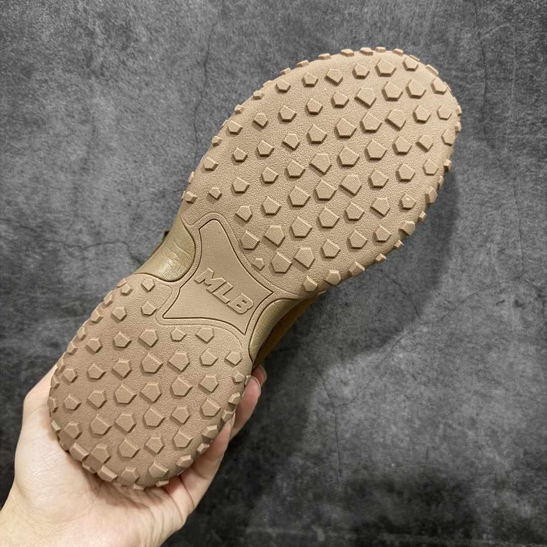 【纯原版】MLB 纽约洋基队 双鞋带 轻量运动百搭 豆豆薄底鞋 防滑轻便 低帮 板鞋 男女同款 MLB官