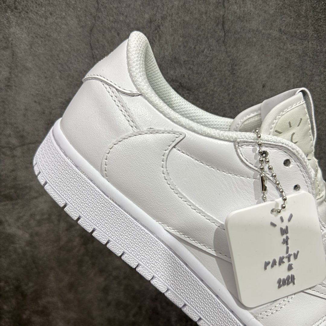 【纯原】Air Jordan 1 x Travis Scott AJ1 x TS联名纯白倒钩低帮 TD1