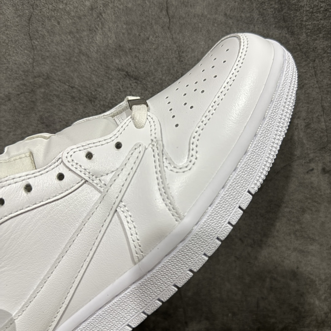 【纯原】Air Jordan 1 x Travis Scott AJ1 x TS联名纯白倒钩低帮 TD1