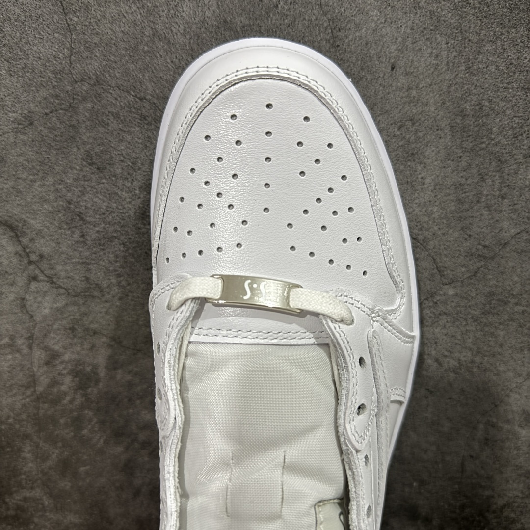 【纯原】Air Jordan 1 x Travis Scott AJ1 x TS联名纯白倒钩低帮 TD1