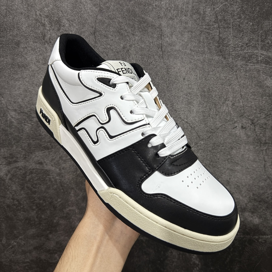 【纯原】广奢高端货 FENDI芬迪 Match 绒面皮革 压纹系带 明星同款✦ 官方同源渠道 · 原装订