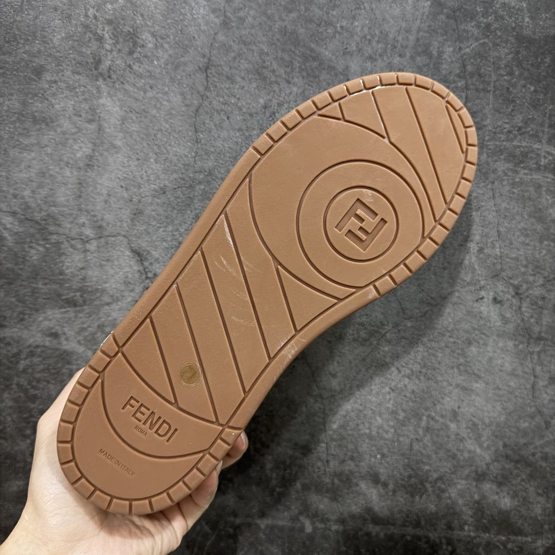 【纯原】广奢高端货 FENDI芬迪 Match 绒面皮革 压纹系带 明星同款✦ 官方同源渠道 · 原装订