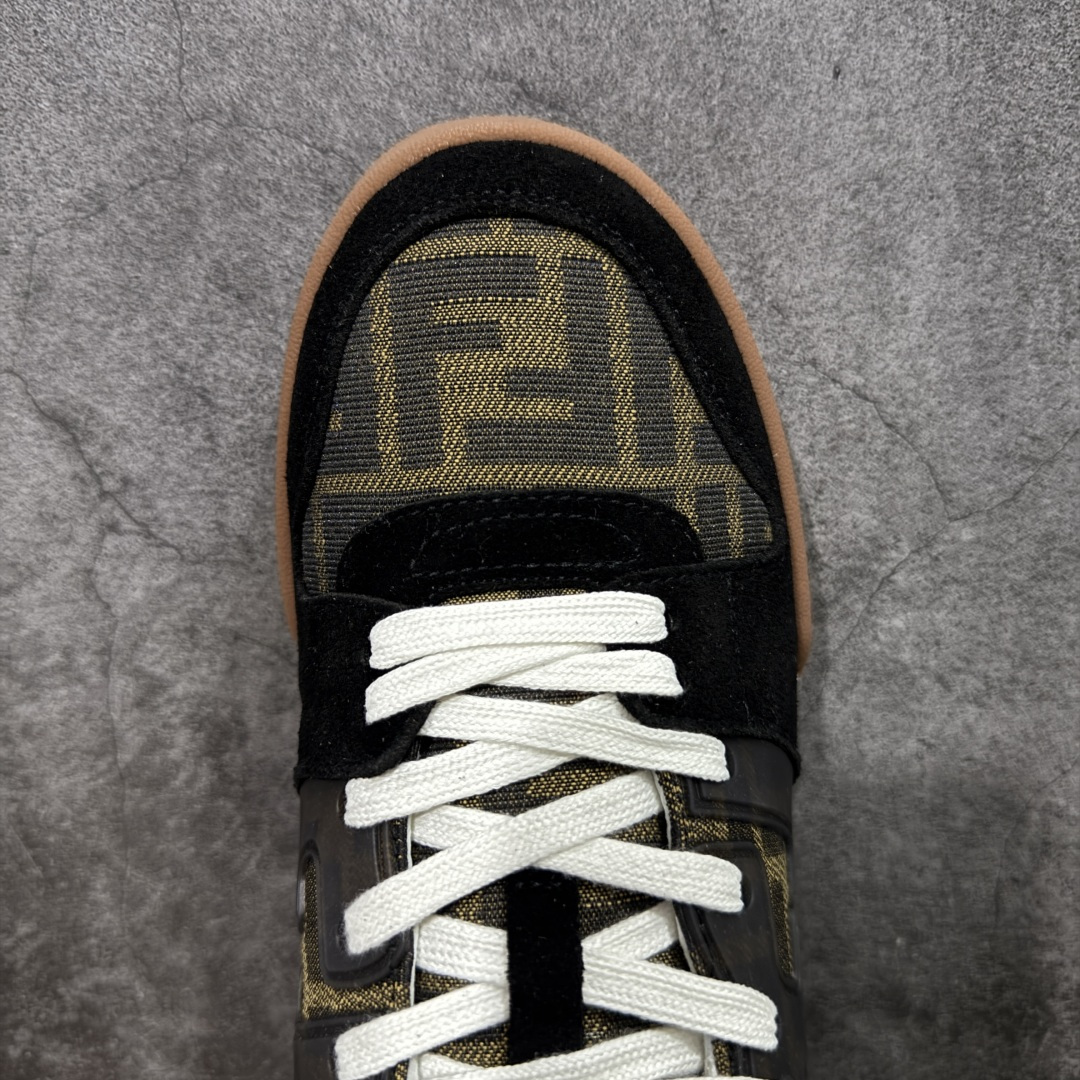 【纯原】广奢高端货 FENDI芬迪 Match 绒面皮革 压纹系带 明星同款✦ 官方同源渠道 · 原装订