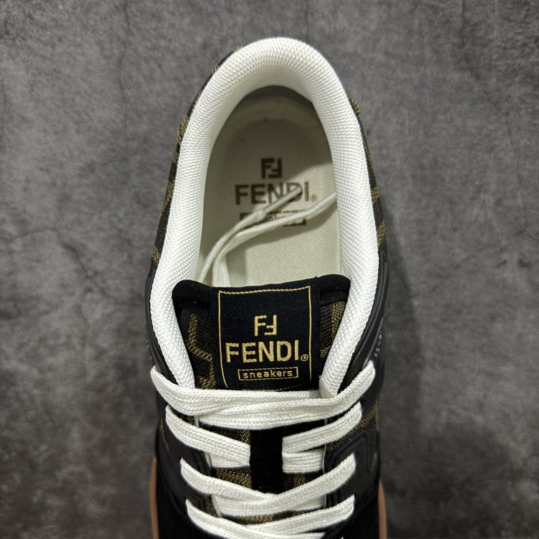 【纯原】广奢高端货 FENDI芬迪 Match 绒面皮革 压纹系带 明星同款✦ 官方同源渠道 · 原装订