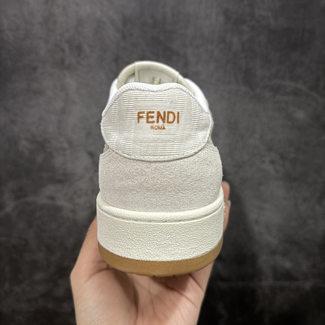 【纯原】广奢高端货 FENDI芬迪 Match 绒面皮革 压纹系带 明星同款✦ 官方同源渠道 · 原装订