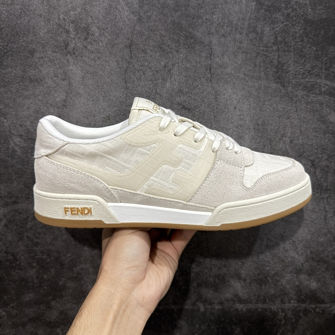 【纯原】广奢高端货 FENDI芬迪 Match 绒面皮革 压纹系带 明星同款✦ 官方同源渠道 · 原装订