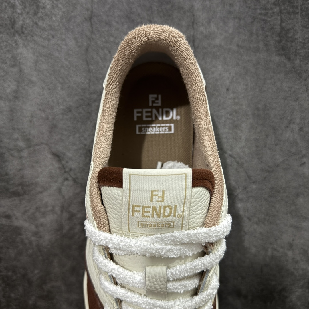 【纯原】广奢高端货 FENDI芬迪 Match 绒面皮革 压纹系带 明星同款✦ 官方同源渠道 · 原装订