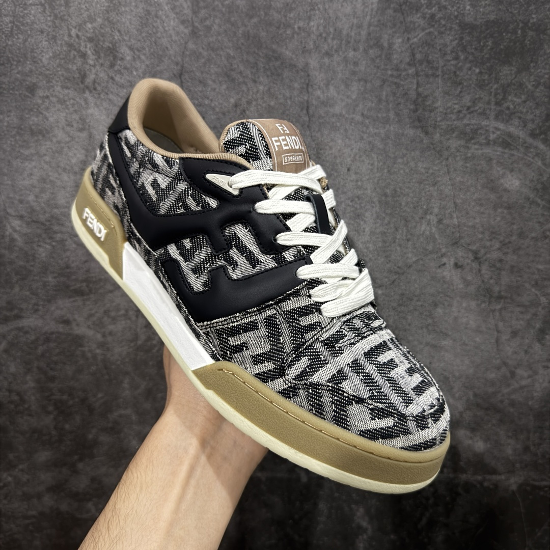 【纯原】广奢高端货 FENDI芬迪 Match 绒面皮革 压纹系带 明星同款✦ 官方同源渠道 · 原装订