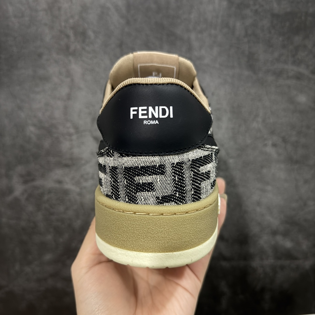 【纯原】广奢高端货 FENDI芬迪 Match 绒面皮革 压纹系带 明星同款✦ 官方同源渠道 · 原装订