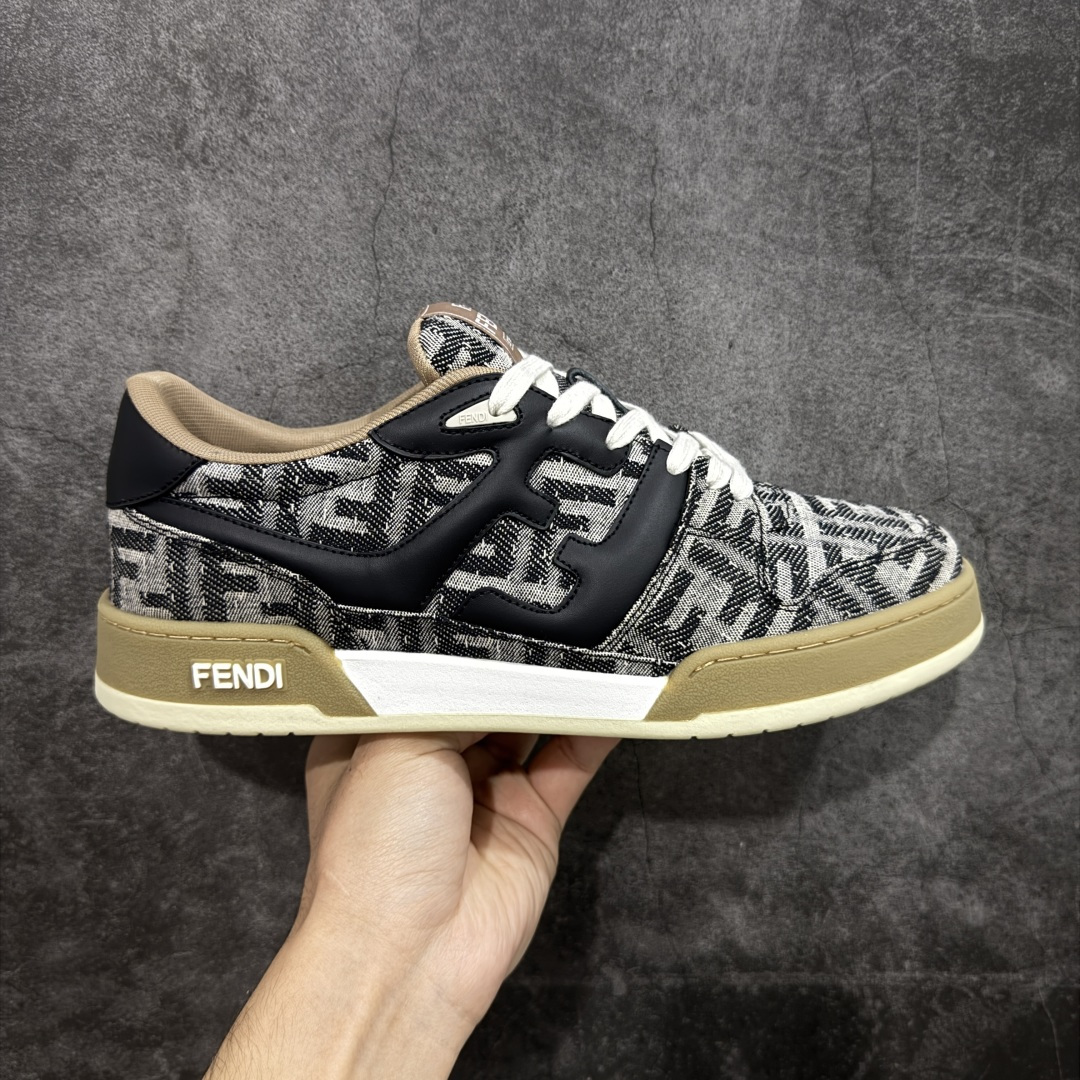 【纯原】广奢高端货 FENDI芬迪 Match 绒面皮革 压纹系带 明星同款✦ 官方同源渠道 · 原装订