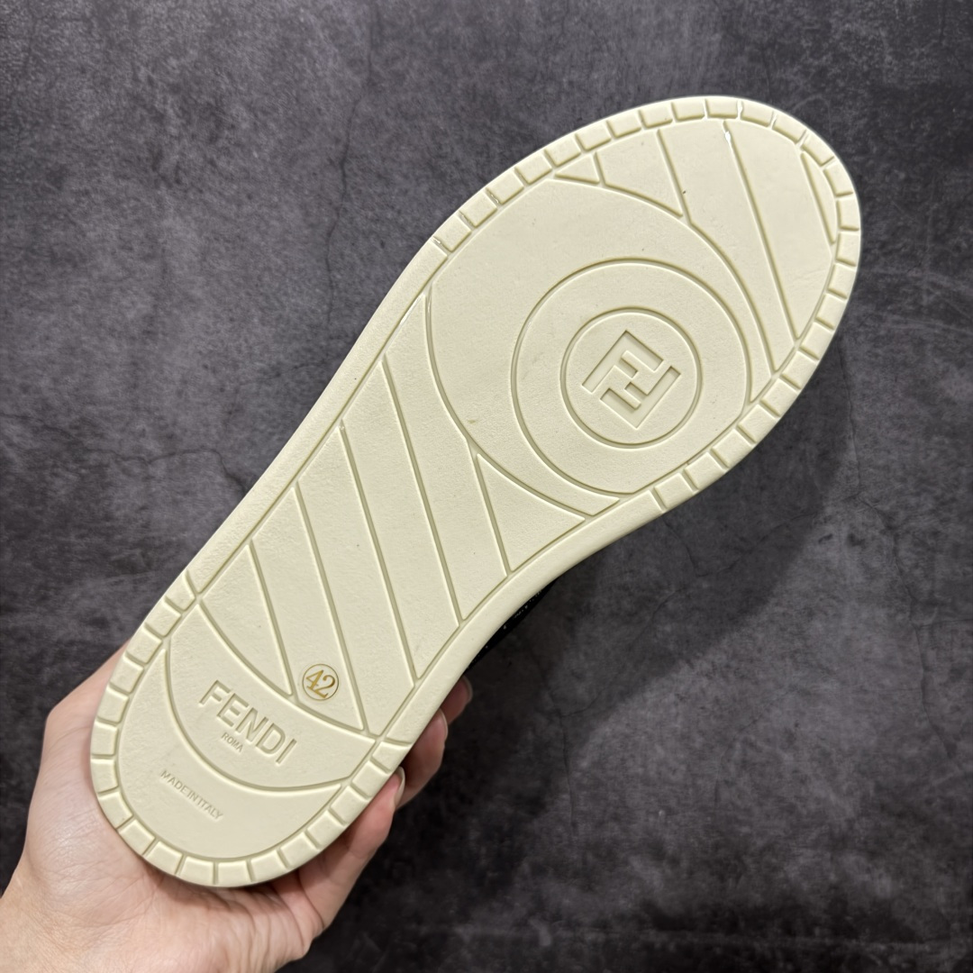 【纯原】广奢高端货 FENDI芬迪 Match 绒面皮革 压纹系带 明星同款✦ 官方同源渠道 · 原装订