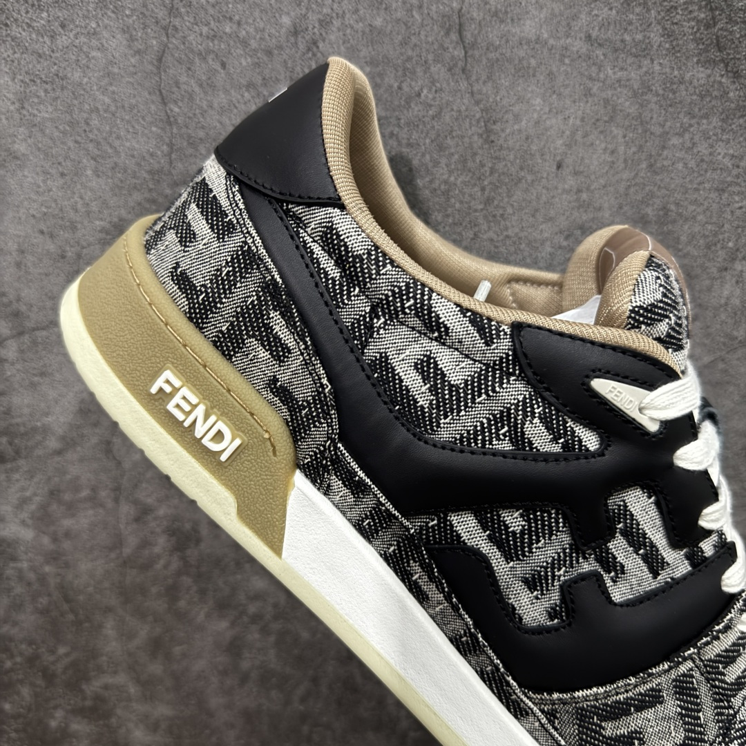 【纯原】广奢高端货 FENDI芬迪 Match 绒面皮革 压纹系带 明星同款✦ 官方同源渠道 · 原装订