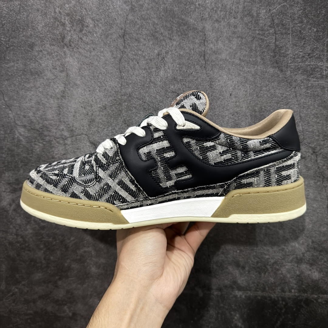 【纯原】广奢高端货 FENDI芬迪 Match 绒面皮革 压纹系带 明星同款✦ 官方同源渠道 · 原装订