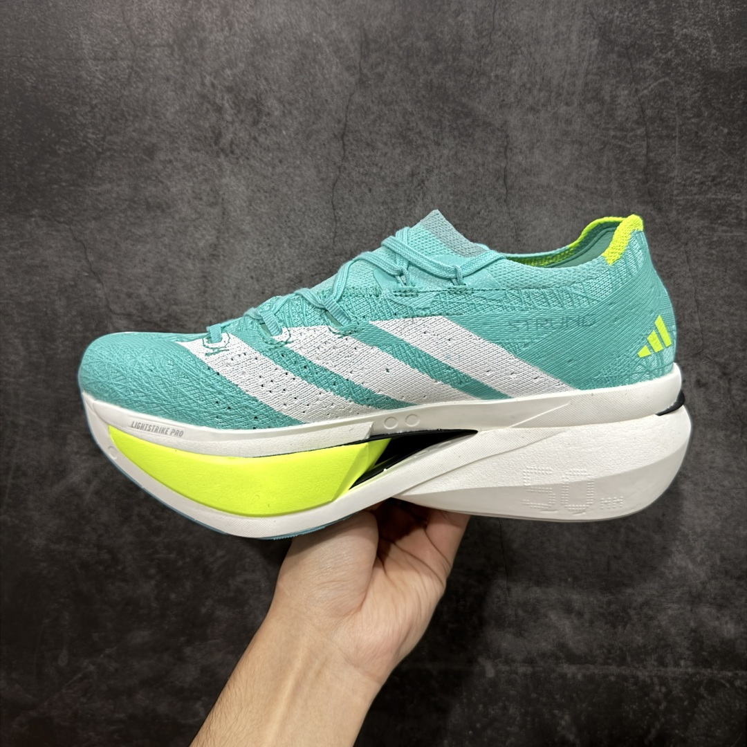 图片[2]-【纯原组合底】adidas Adizero Prime X 3.0 Strung 舒适防滑耐磨 低帮 长跑短跑跑步鞋 男女同款 JR2598 原鞋数据开版 带全掌碳板 碳柱 顶级发泡爆米花六层组合大底 跑步健身无忧 超高颜值 百搭款 尺码：36 37 38 39 404142 43 44 45-选品中心