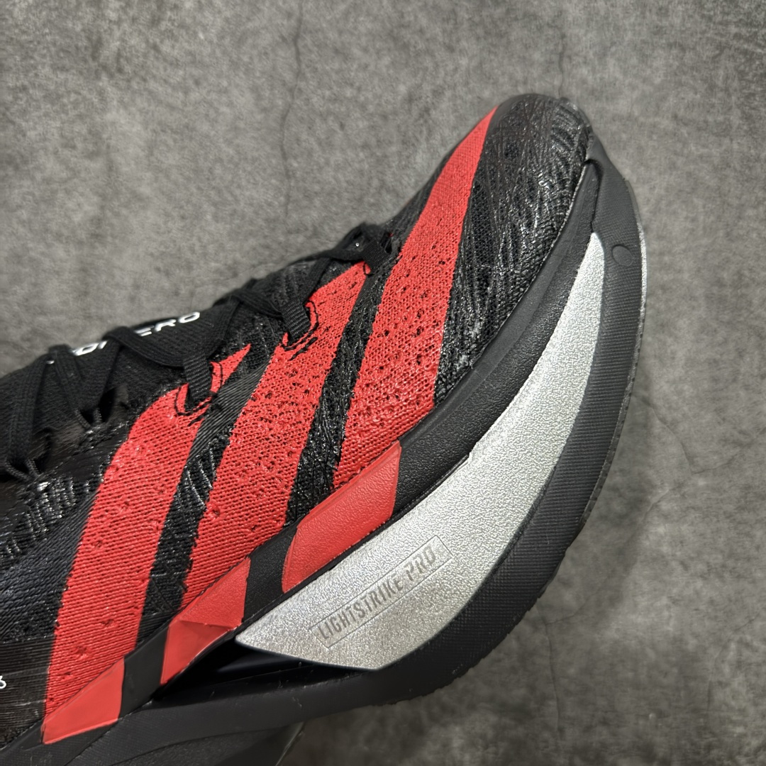 图片[6]-【纯原组合底】adidas Adizero Prime X 3.0 Strung 舒适防滑耐磨 低帮 长跑短跑跑步鞋 男女同款 KJ6946 原鞋数据开版 带全掌碳板 碳柱 顶级发泡爆米花六层组合大底 跑步健身无忧 超高颜值 百搭款 尺码：36 37 38 39 404142 43 44 45-选品中心