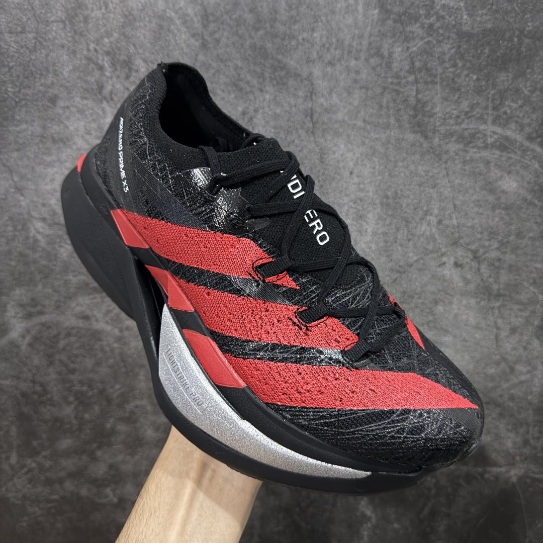 图片[3]-【纯原组合底】adidas Adizero Prime X 3.0 Strung 舒适防滑耐磨 低帮 长跑短跑跑步鞋 男女同款 KJ6946 原鞋数据开版 带全掌碳板 碳柱 顶级发泡爆米花六层组合大底 跑步健身无忧 超高颜值 百搭款 尺码：36 37 38 39 404142 43 44 45-选品中心