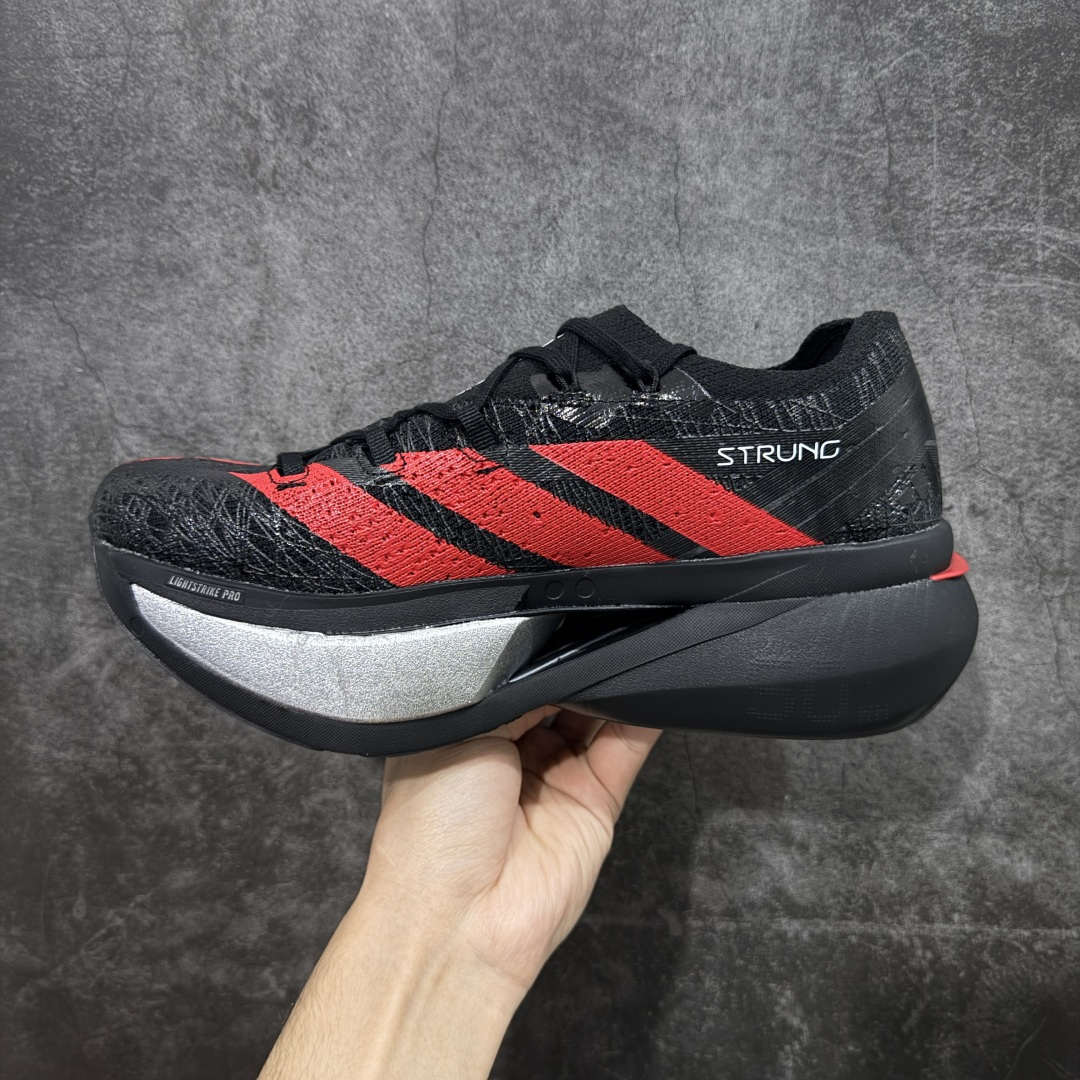 图片[2]-【纯原组合底】adidas Adizero Prime X 3.0 Strung 舒适防滑耐磨 低帮 长跑短跑跑步鞋 男女同款 KJ6946 原鞋数据开版 带全掌碳板 碳柱 顶级发泡爆米花六层组合大底 跑步健身无忧 超高颜值 百搭款 尺码：36 37 38 39 404142 43 44 45-选品中心