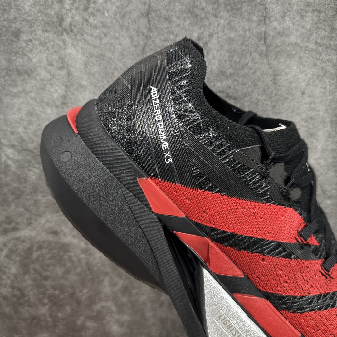 图片[7]-【纯原组合底】adidas Adizero Prime X 3.0 Strung 舒适防滑耐磨 低帮 长跑短跑跑步鞋 男女同款 KJ6946 原鞋数据开版 带全掌碳板 碳柱 顶级发泡爆米花六层组合大底 跑步健身无忧 超高颜值 百搭款 尺码：36 37 38 39 404142 43 44 45-选品中心