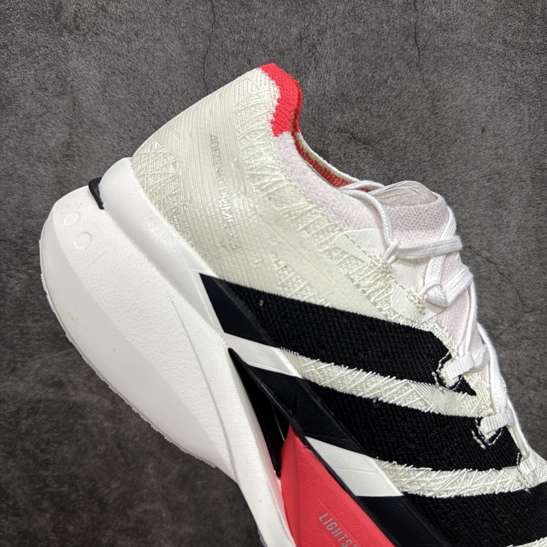 图片[7]-【纯原组合底】adidas Adizero Prime X 3.0 Strung 舒适防滑耐磨 低帮 长跑短跑跑步鞋 男女同款 JR2597 原鞋数据开版 带全掌碳板 碳柱 顶级发泡爆米花六层组合大底 跑步健身无忧 超高颜值 百搭款 尺码：36 37 38 39 404142 43 44 45-选品中心