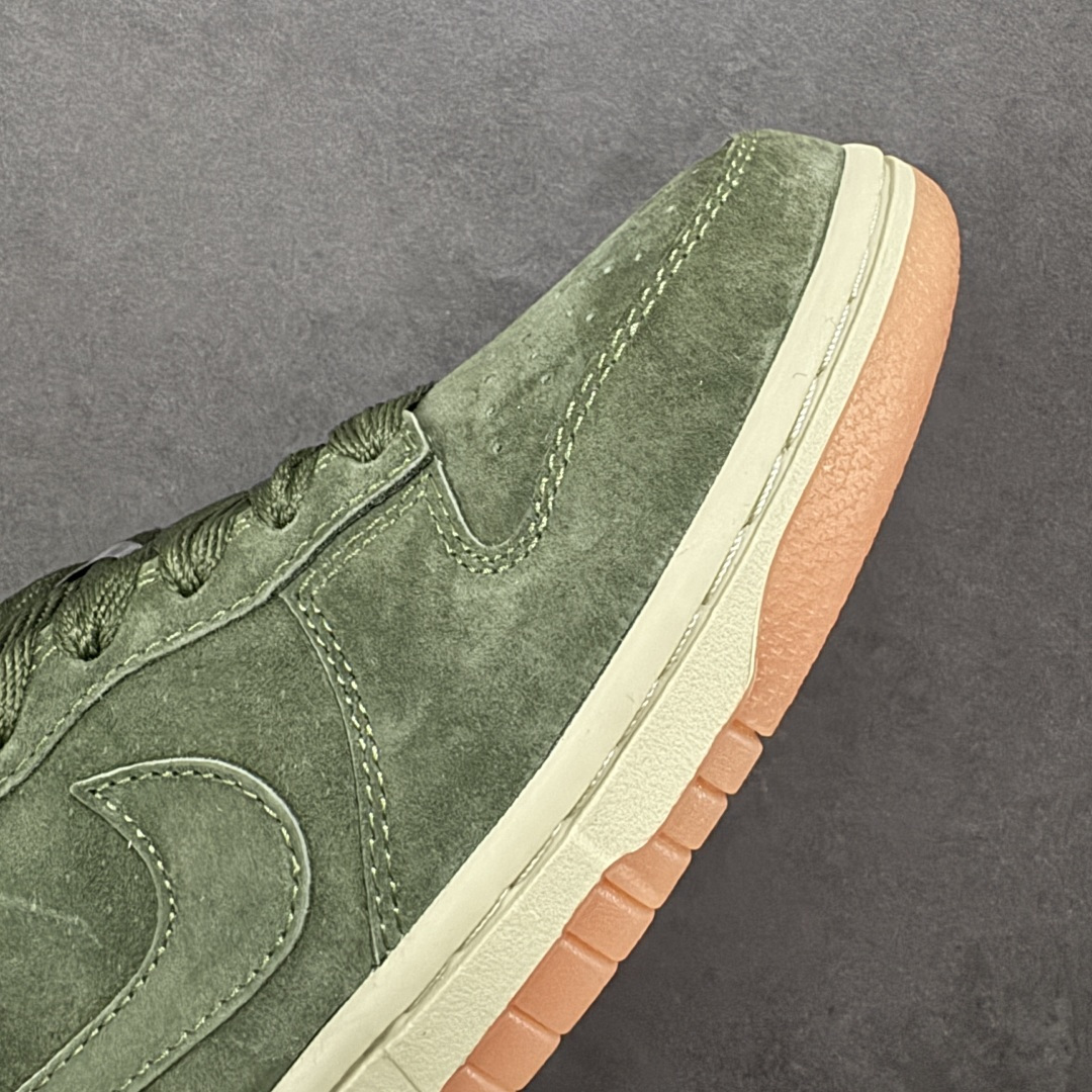 图片[5]-【公司级】Nike SB Dunk Low 生胶军绿 SB低帮休闲板鞋  #大厂纯原品质出货 清洁度 电绣工艺 皮料切割干净无任何毛边 细节完美 货号：HJ0367-301  尺码：36 36.5 37.5 38 38.5 39 40 40.5 41 42 42.5 43 44 44.5 45 46-选品中心