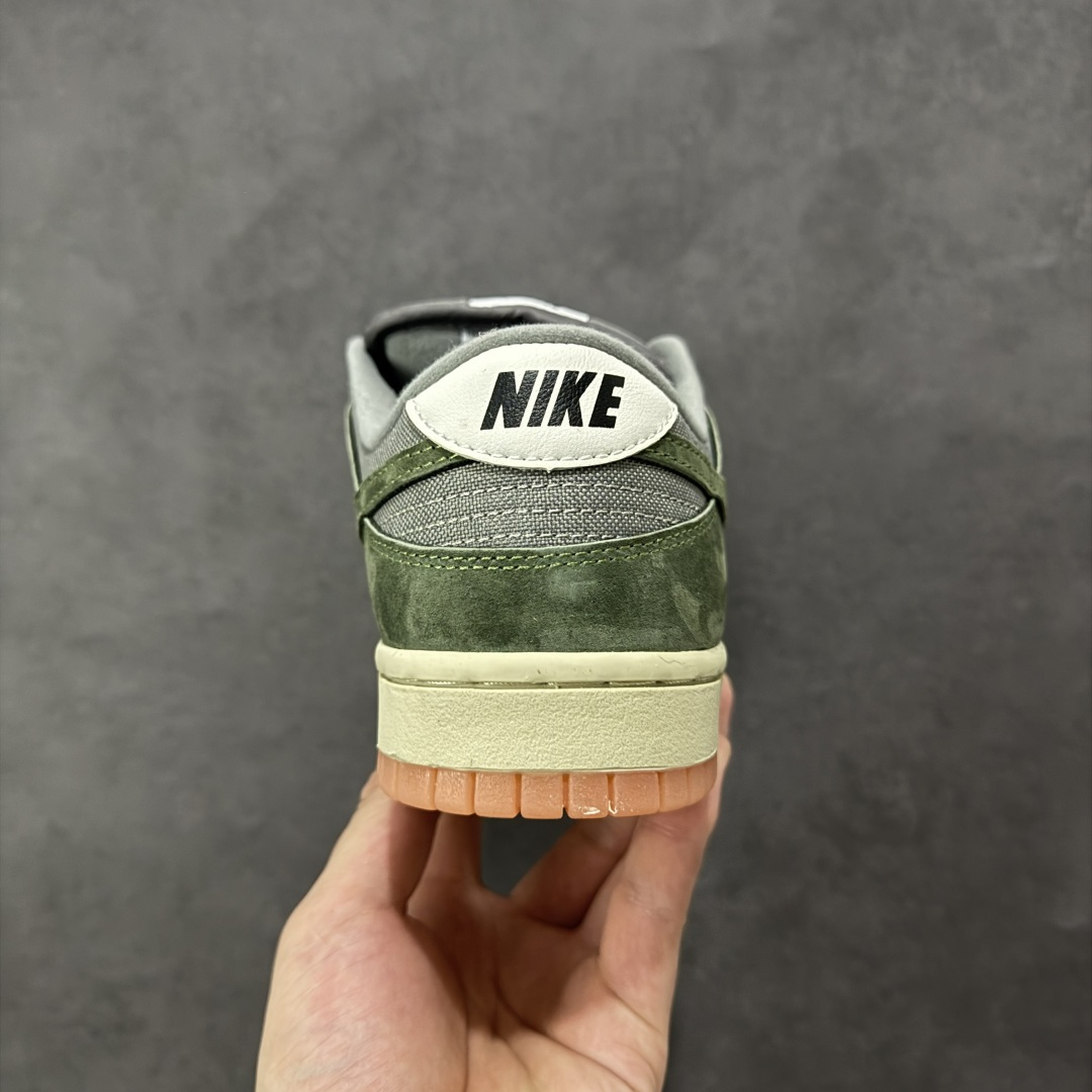 图片[4]-【公司级】Nike SB Dunk Low 生胶军绿 SB低帮休闲板鞋  #大厂纯原品质出货 清洁度 电绣工艺 皮料切割干净无任何毛边 细节完美 货号：HJ0367-301  尺码：36 36.5 37.5 38 38.5 39 40 40.5 41 42 42.5 43 44 44.5 45 46-选品中心