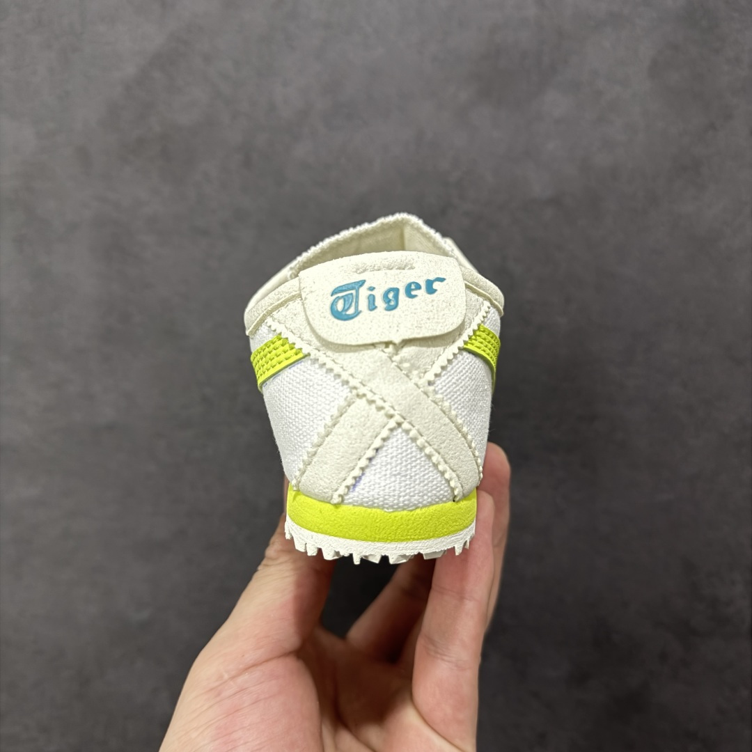 图片[4]-童鞋Onitsuka Tiger鬼冢虎 Mexico 66 Slip-on 一脚蹬低帮夏季透气运动休闲鞋 货号：1184A085-109 尺码：27-35-选品中心