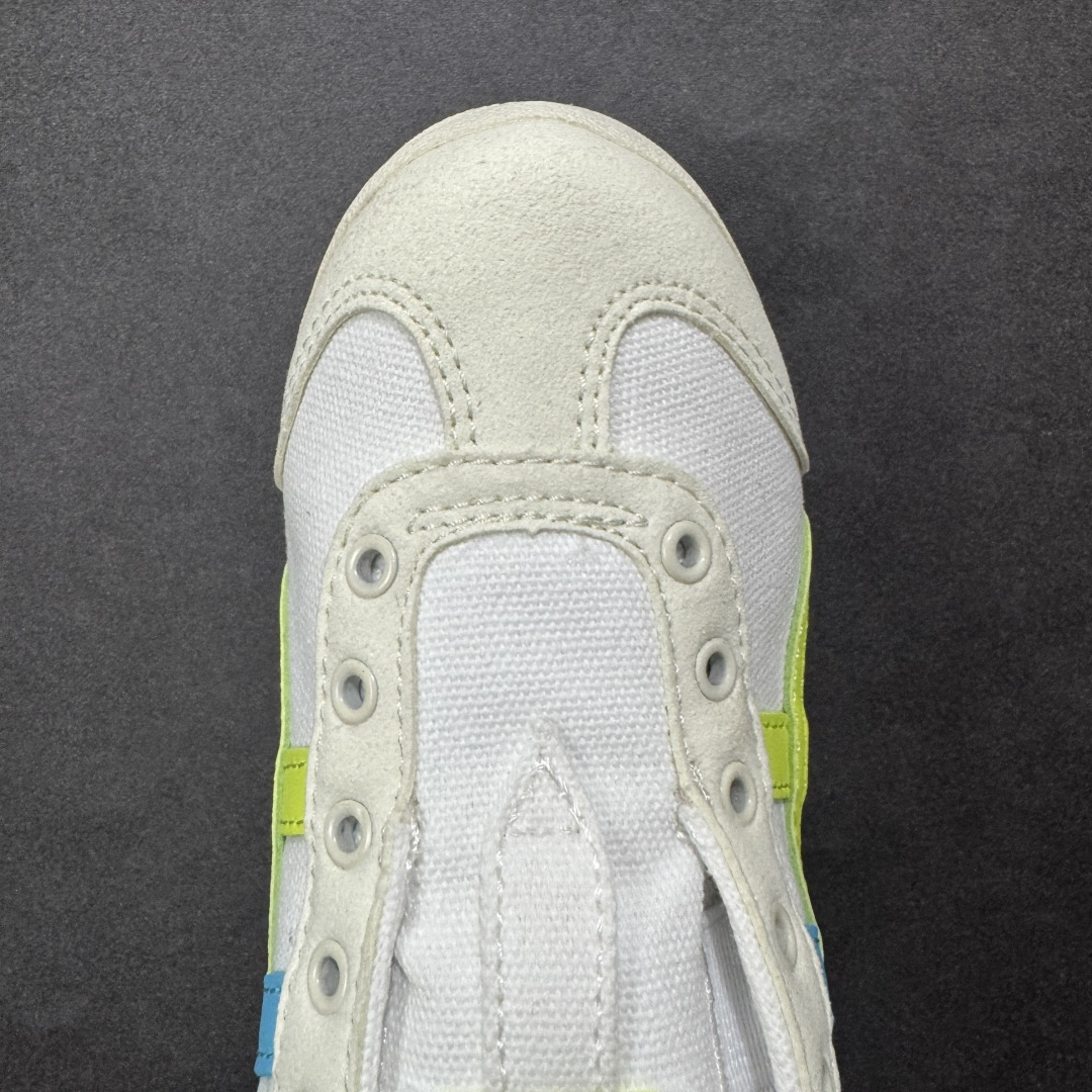 图片[8]-童鞋Onitsuka Tiger鬼冢虎 Mexico 66 Slip-on 一脚蹬低帮夏季透气运动休闲鞋 货号：1184A085-109 尺码：27-35-选品中心