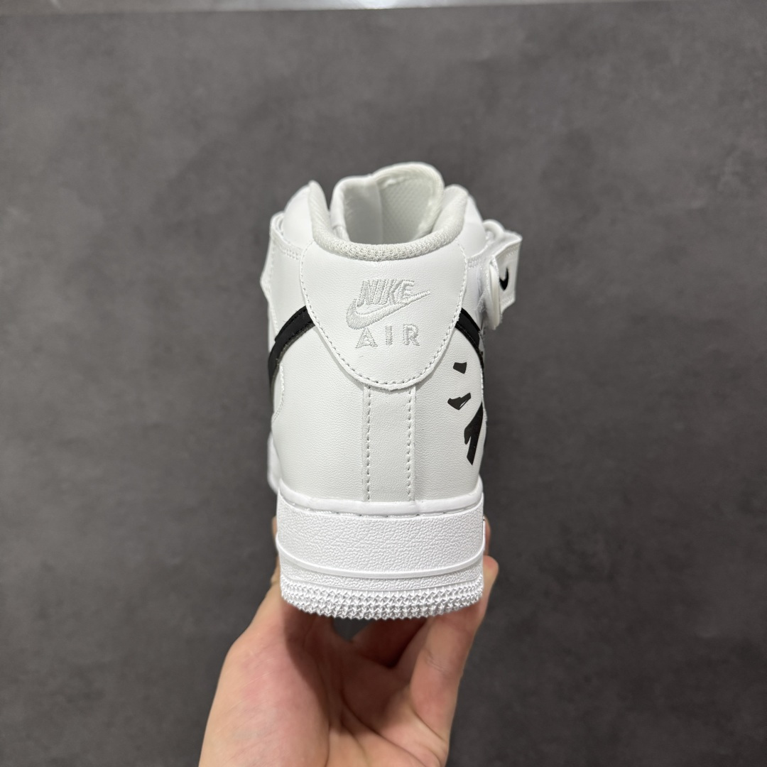 图片[4]-【公司级】Nike Air Force 1 Mid 07 原楦头原纸板 打造纯正中帮空军版型 专注外贸渠道 全掌内置蜂窝气垫 原盒配件 原厂中底钢印、拉帮完美 货号：ZH0316-144 尺码：36 36.5 37.5 38 38.5 39 40 40.5 41 42 42.5 43 44 45-选品中心