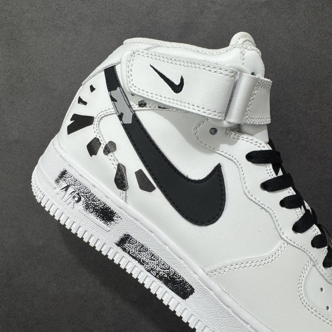 图片[6]-【公司级】Nike Air Force 1 Mid 07 原楦头原纸板 打造纯正中帮空军版型 专注外贸渠道 全掌内置蜂窝气垫 原盒配件 原厂中底钢印、拉帮完美 货号：ZH0316-144 尺码：36 36.5 37.5 38 38.5 39 40 40.5 41 42 42.5 43 44 45-选品中心