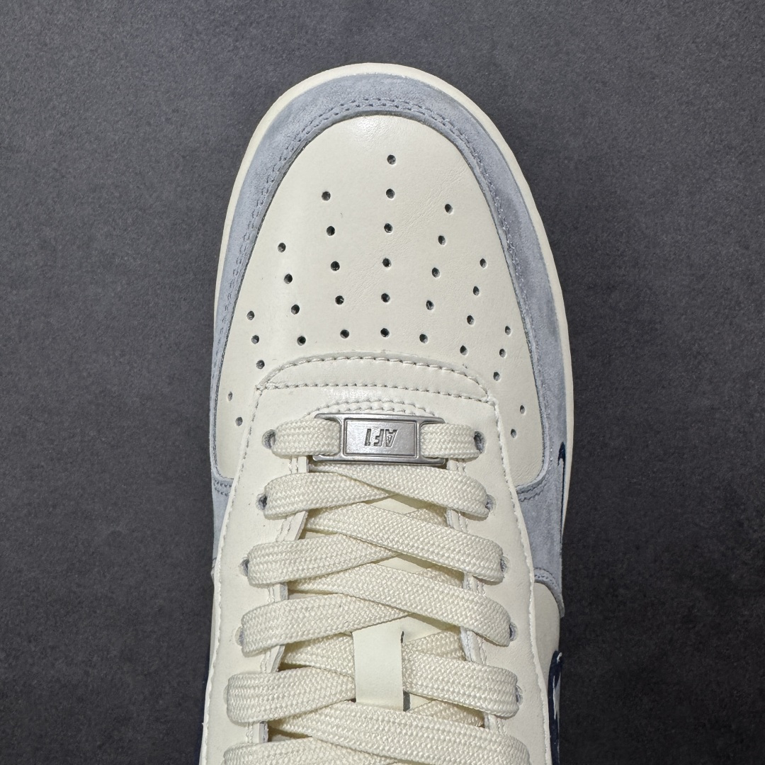 【纯原】Nike Air Force 1'07 Low 奶白蓝拼接 空军一号低帮休闲板鞋 NH0601-