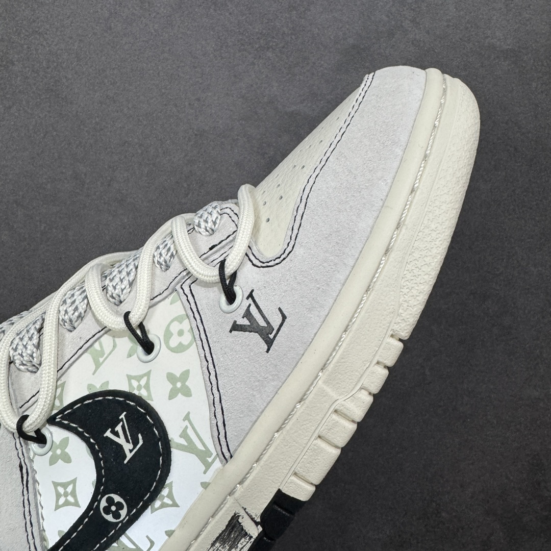 【纯原】Nike SB Dunk Low LV联名 灰涂鸦抽绳 周年高端定制 低帮休闲板鞋 CX5050