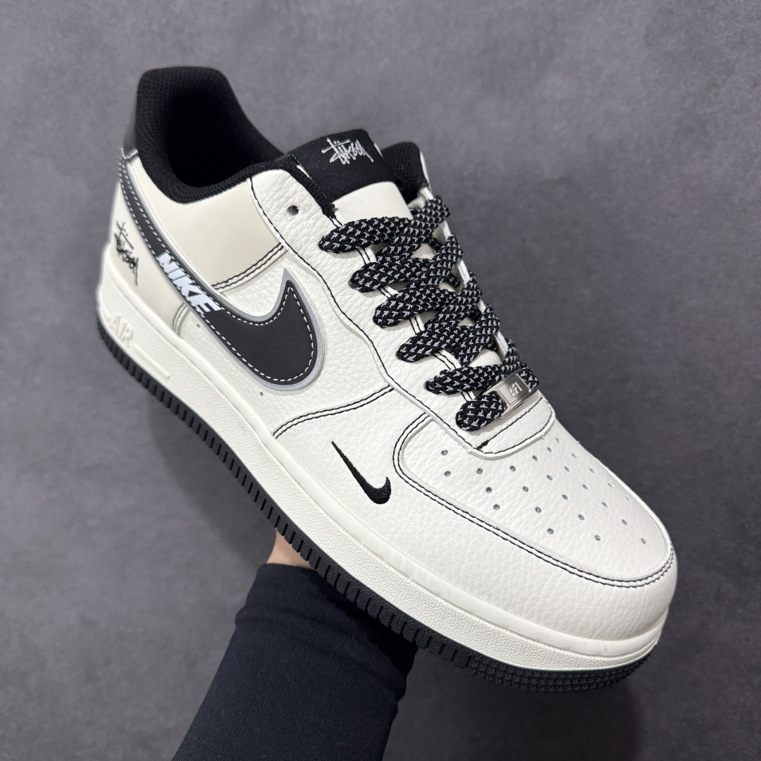 【纯原】Nike Air Force 1'07 Low 斯图西联名空军一号低帮休闲板鞋#原楦头原纸板 原
