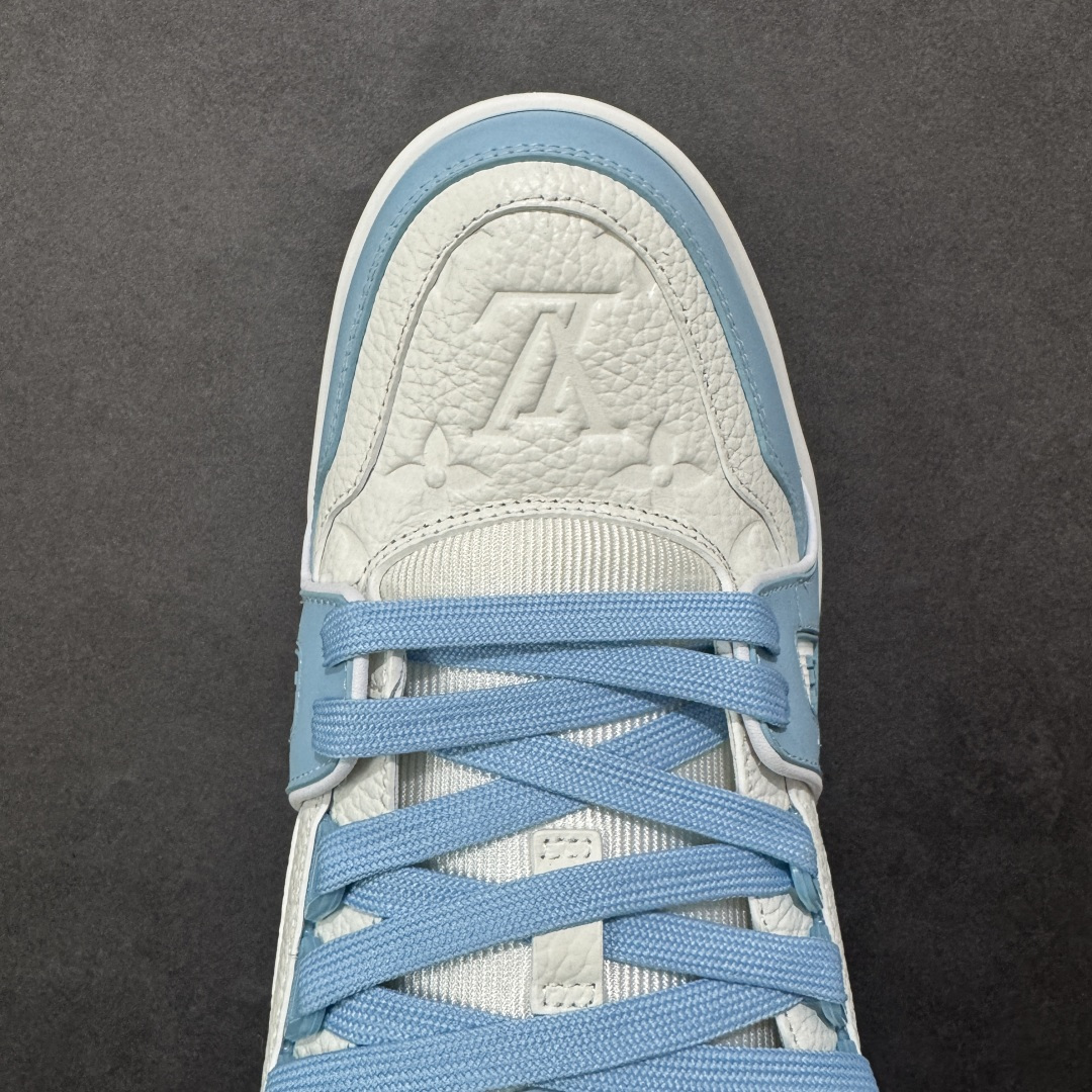 图片[8]-【广东纯原版本】LV Run Away 运动鞋 拼接 Epi 牛皮革和 Monogram 压纹粒面牛皮革，再现传统跑鞋的灵感启发。楔形外底延续标志性设计，品牌字母和标识分饰鞋舌和鞋后。Monogram 压纹粒面牛皮革和 Epi 牛皮革橡胶外底 尺码：35-46 编码：FJB390400-选品中心