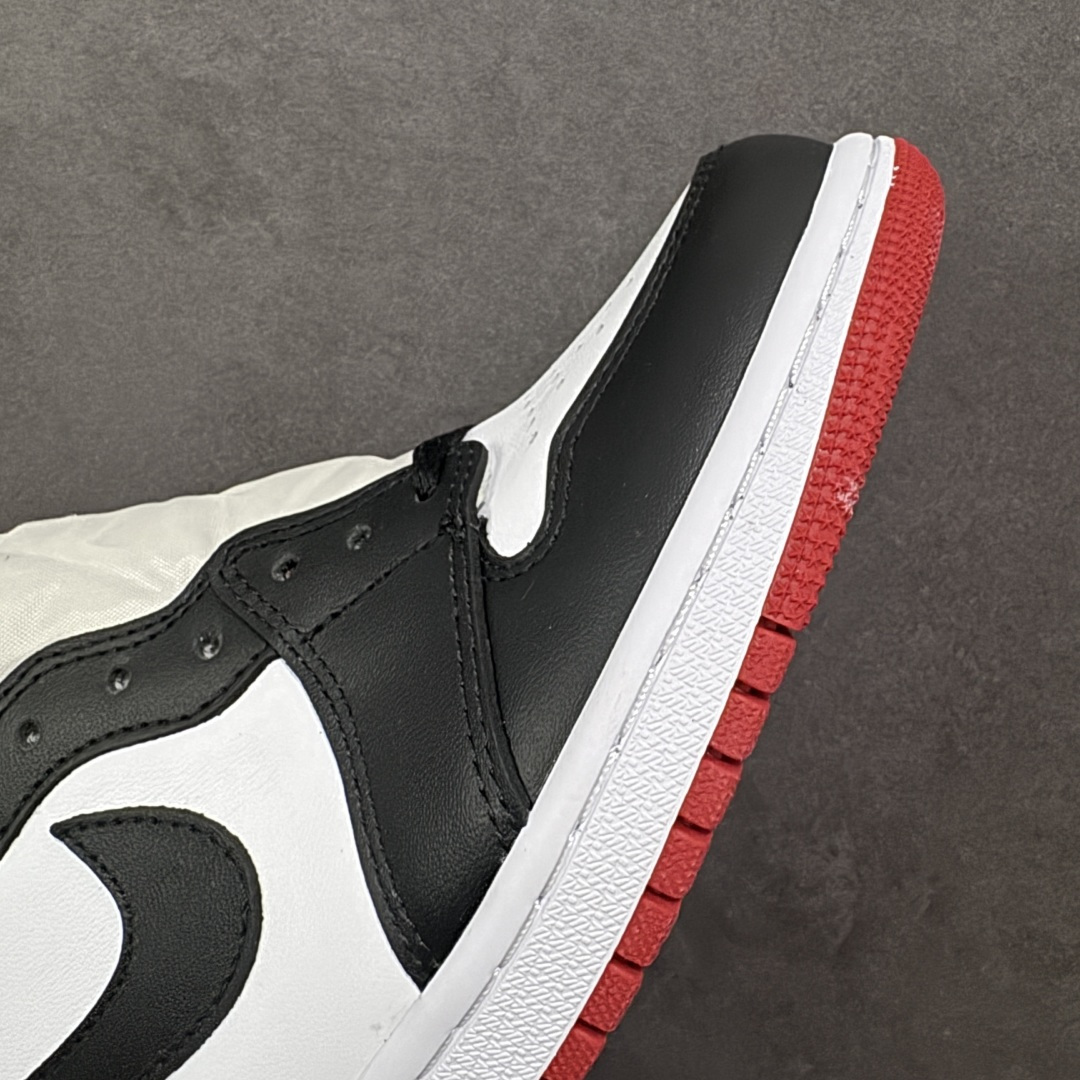 图片[5]-【公司级头层版】Air Jordan 1 High OG 高帮 AJ1 乔丹1代 aj1 乔1 高邦 金人吊牌 乔丹篮球鞋系列555088-125 采用正确头层皮组合荔枝纹头层皮革鞋面材质 中底注胶孔及缜密中底拉帮工艺 内置气垫及耐磨橡胶大底 尺码：36-47带半码-选品中心