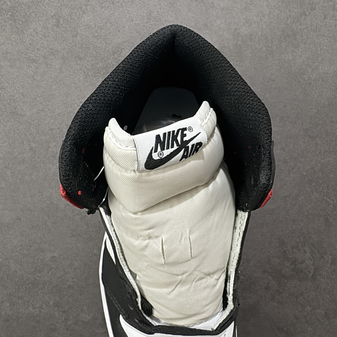 图片[7]-【公司级头层版】Air Jordan 1 High OG 高帮 AJ1 乔丹1代 aj1 乔1 高邦 金人吊牌 乔丹篮球鞋系列555088-125 采用正确头层皮组合荔枝纹头层皮革鞋面材质 中底注胶孔及缜密中底拉帮工艺 内置气垫及耐磨橡胶大底 尺码：36-47带半码-选品中心