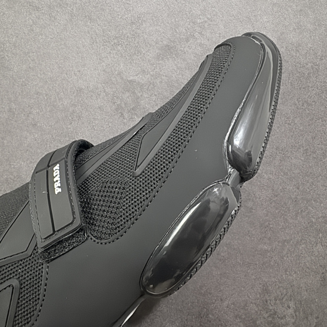 图片[5]-【公司级】普拉达Prada America\”s Cup Soft Rubber Sneakers 美洲杯系列低帮系带简约百搭休闲运动慢跑鞋 货号：AJ9053 尺码：40 41 42 43 44 45 编码：LNHB240250-选品中心