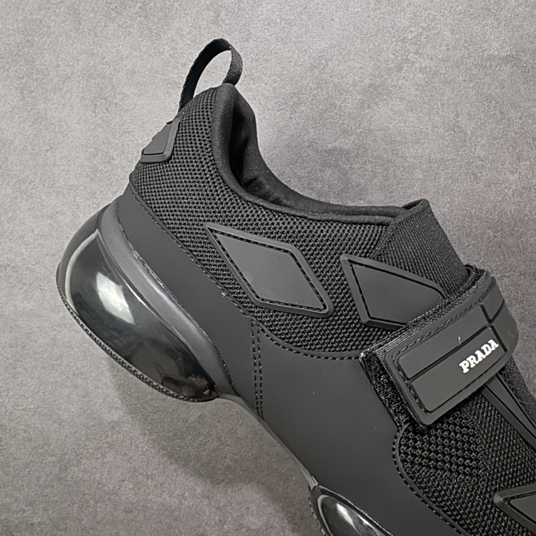 图片[6]-【公司级】普拉达Prada America\”s Cup Soft Rubber Sneakers 美洲杯系列低帮系带简约百搭休闲运动慢跑鞋 货号：AJ9053 尺码：40 41 42 43 44 45 编码：LNHB240250-选品中心