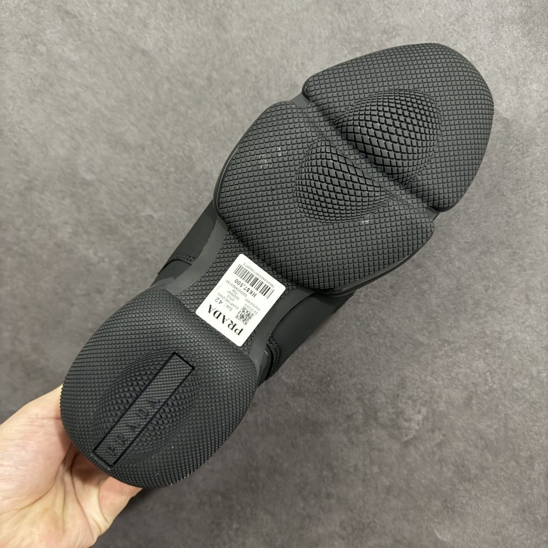 图片[9]-【公司级】普拉达Prada America\”s Cup Soft Rubber Sneakers 美洲杯系列低帮系带简约百搭休闲运动慢跑鞋 货号：AJ9053 尺码：40 41 42 43 44 45 编码：LNHB240250-选品中心