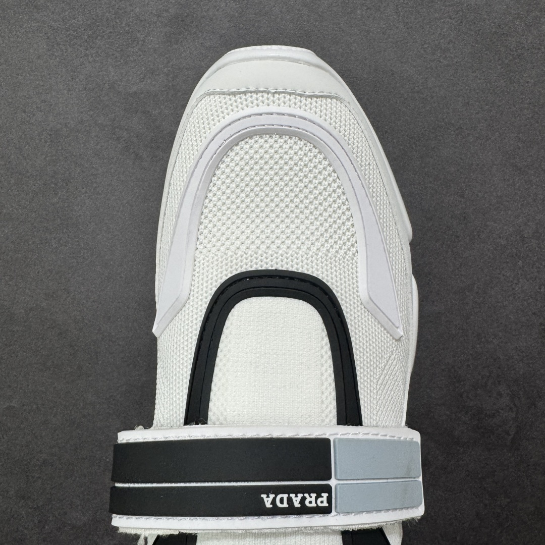 图片[8]-【公司级】普拉达Prada America\”s Cup Soft Rubber Sneakers 美洲杯系列低帮系带简约百搭休闲运动慢跑鞋 货号：AJ9053 尺码：40 41 42 43 44 45 编码：LNHB240250-选品中心