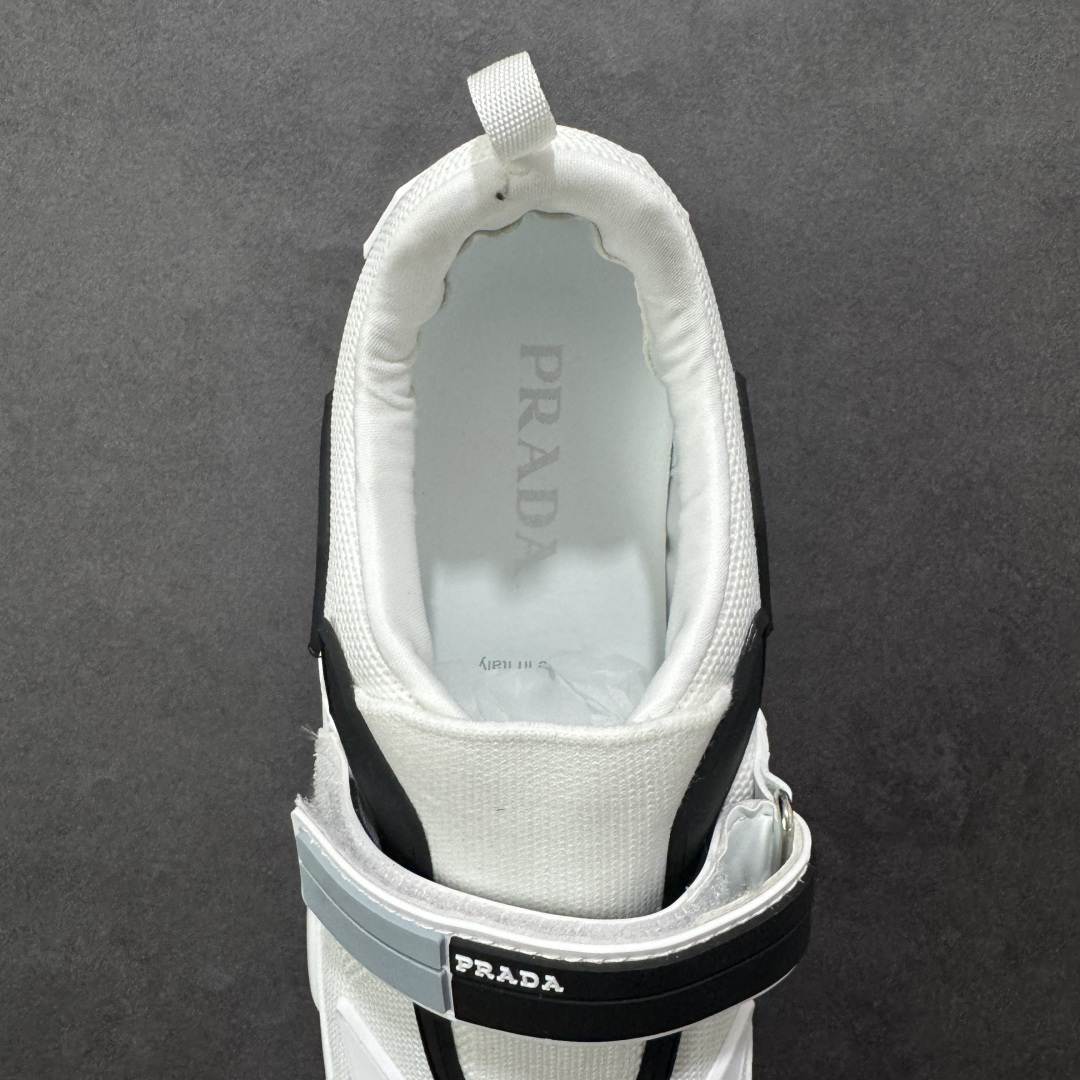 图片[7]-【公司级】普拉达Prada America\”s Cup Soft Rubber Sneakers 美洲杯系列低帮系带简约百搭休闲运动慢跑鞋 货号：AJ9053 尺码：40 41 42 43 44 45 编码：LNHB240250-选品中心