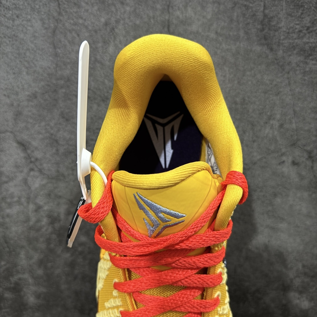 【纯原】NK Ja 3 Scratch EP 莫兰特三代柔软舒适防滑耐磨透气支撑轻便低帮篮球鞋 黄蓝鸳鸯