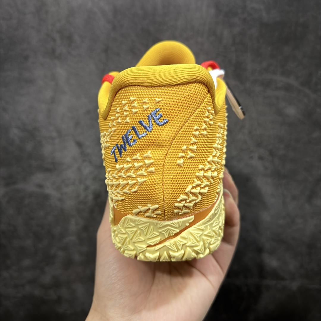 【纯原】NK Ja 3 Scratch EP 莫兰特三代柔软舒适防滑耐磨透气支撑轻便低帮篮球鞋 黄蓝鸳鸯