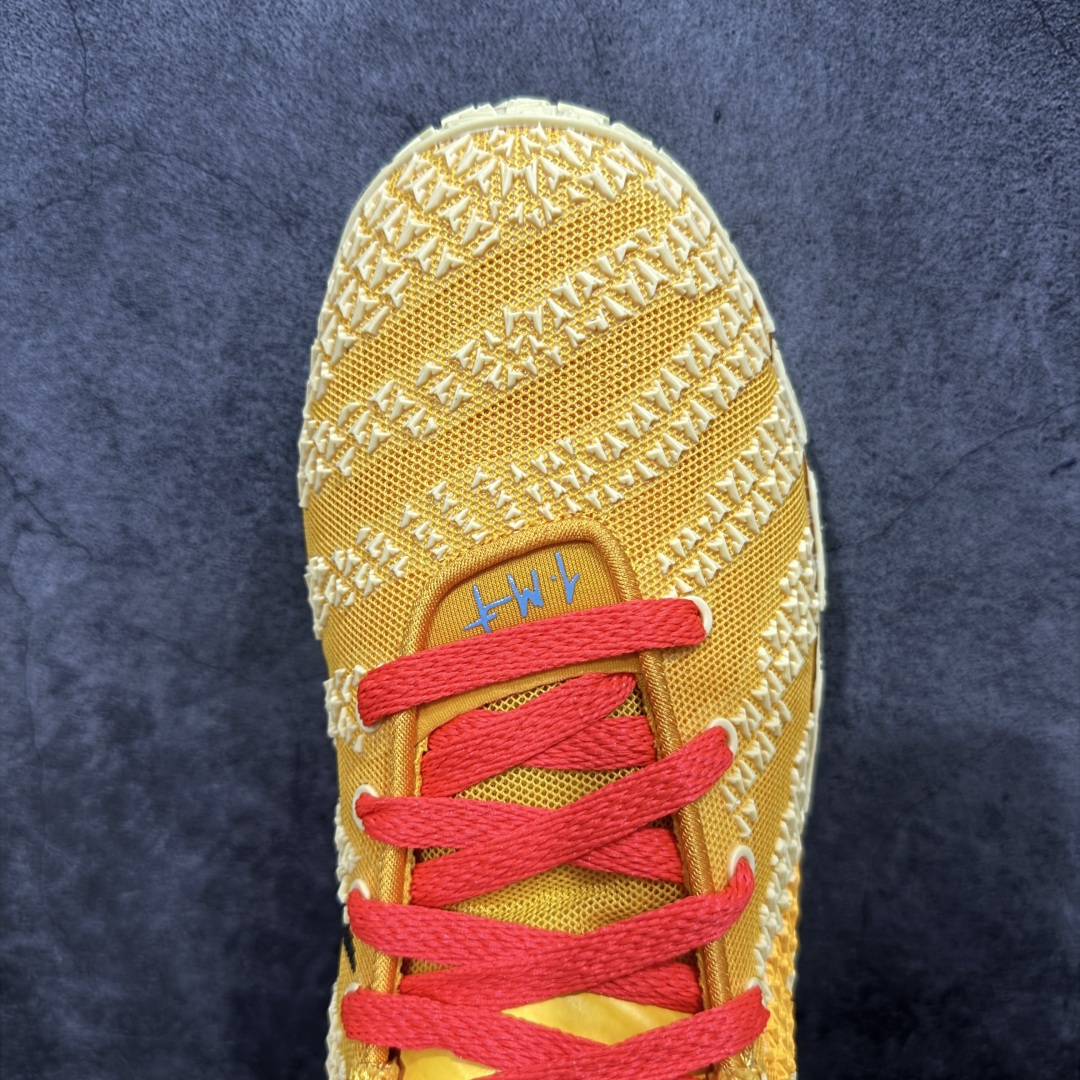 【纯原】NK Ja 3 Scratch EP 莫兰特三代柔软舒适防滑耐磨透气支撑轻便低帮篮球鞋 黄蓝鸳鸯