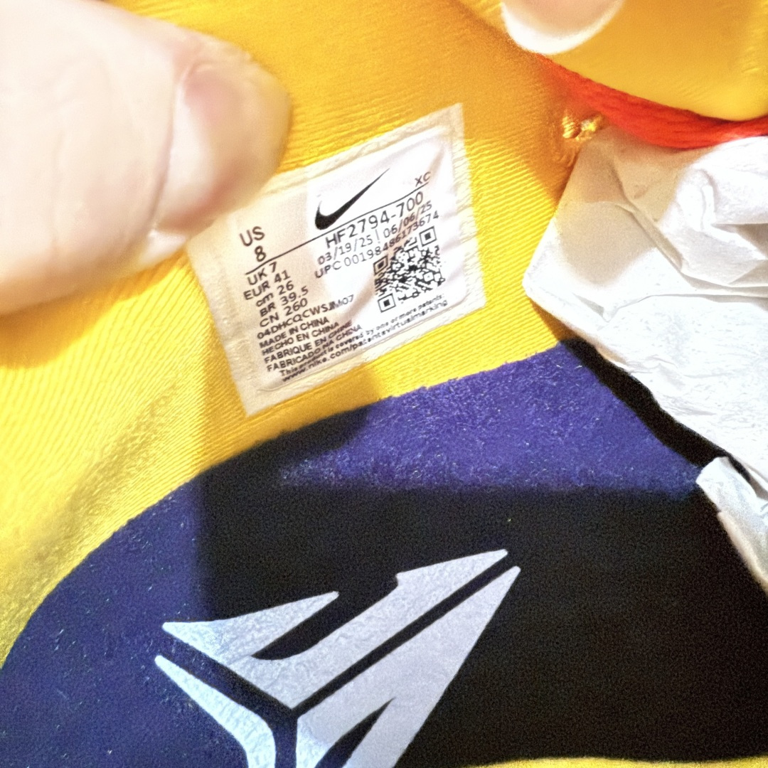 图片[6]-【灭世/Max纯原】NK Ja 3 Scratch EP 莫兰特三代柔软舒适防滑耐磨透气支撑轻便低帮篮球鞋 黄蓝鸳鸯 HF2794-700 2024 『压轴』后卫实战旗舰 圣枪腰王 重磅革新登场🌪 🔝历时5个月！全力打造 科比➕欧文系列 综合体 ！Pt实战体验天花板上限 再度提高🔝 ✅【顶配缓震】独家革新搭载 前掌5mm TURBO气垫 兼具贴地与缓震！（正品仅长方形小气垫）➕后掌大马蹄14mm厚 气垫 提高后掌缓震极限 （正品后掌无气垫） ✅【顶级抗扭】 搭载硬度65HC 发泡中底框架 ➕高强度中足抗扭片 革新升级 赛事级抗扭水平！独此一家 ✅【顶级支撑】鞋身侧向包裹 双层补强层 200斤以上选手 也可驾驭（正品仅一层）对比市场货品偷工减料 不可同日而语！ ✅气垫气压上脚即可感受！后掌鞋垫掀开可见气垫轮廓（谨防窜货） 鞋底止滑配方 无需磨合 原地起飞🛫 NK年度后卫旗舰 独家革新升级 『口碑源自专业 实力来源于专注』 真灭世纯原 切勿被市场仿冒吊牌挂羊头卖狗肉 尺码：39-46 正码正拍-选品中心