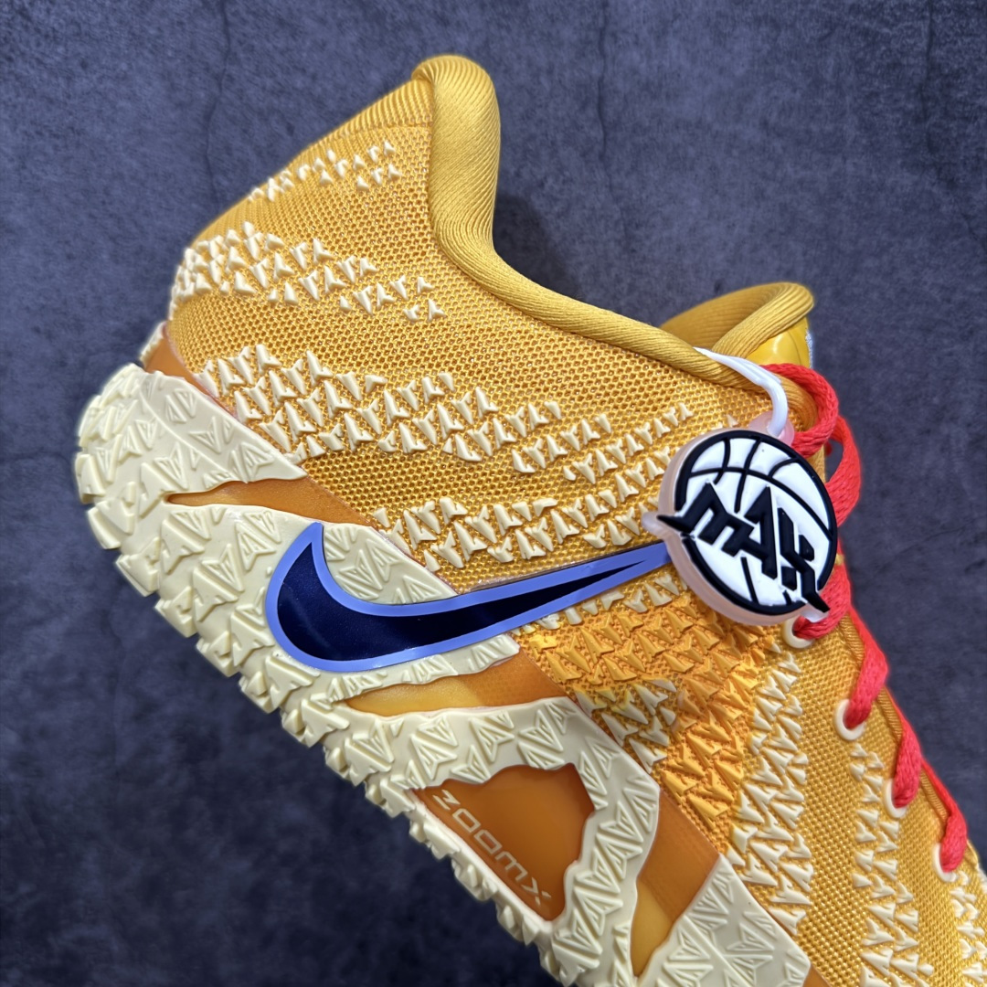 【纯原】NK Ja 3 Scratch EP 莫兰特三代柔软舒适防滑耐磨透气支撑轻便低帮篮球鞋 黄蓝鸳鸯