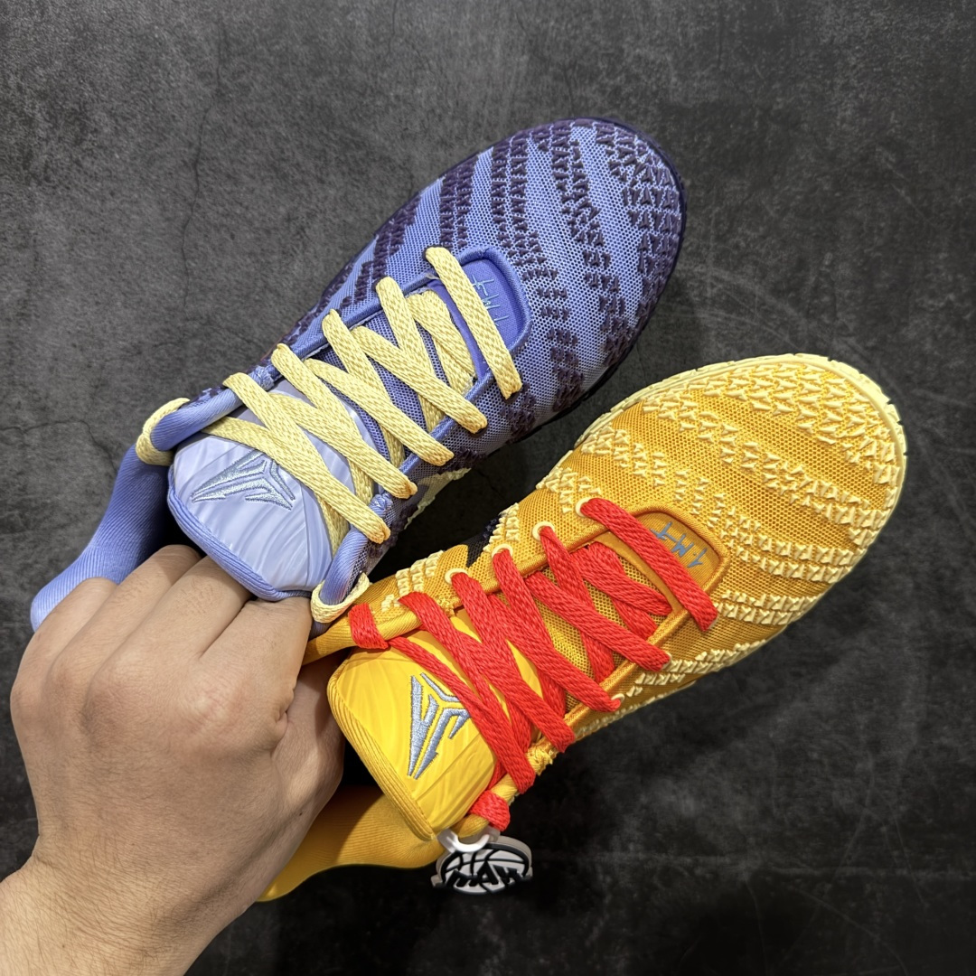 【纯原】NK Ja 3 Scratch EP 莫兰特三代柔软舒适防滑耐磨透气支撑轻便低帮篮球鞋 黄蓝鸳鸯