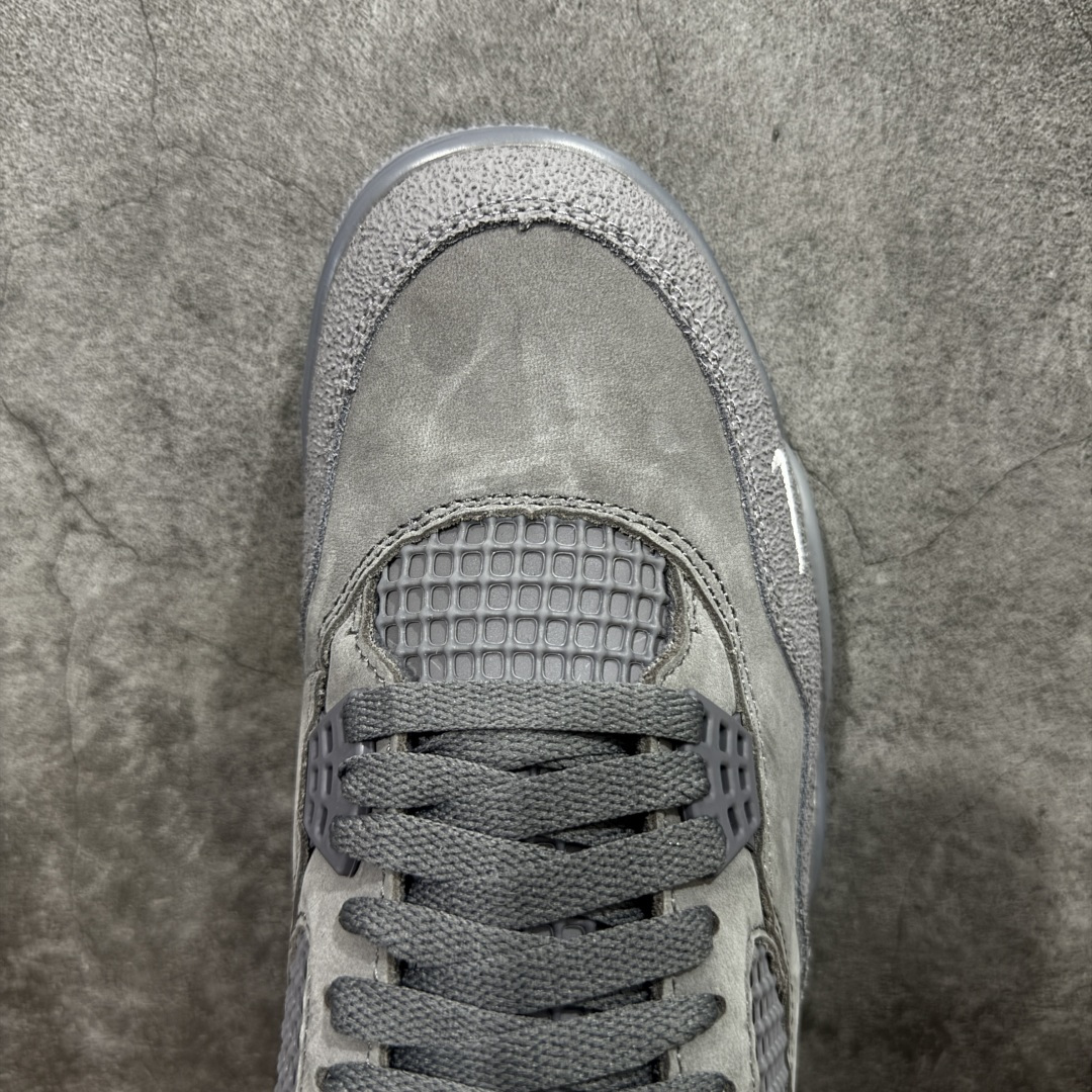 图片[5]-【美版GX纯原】Nigel Sylvester x Air Jordan AJ4 “Brick by Brick” 联名灰砖 货号：HF4340-002 全新批次 重点区分市面 真正砖面纹路 区别市面版本 正确细节 卡色无色差 GX原数据精心打造 原厂材质 超弹硅胶材质 内层不织布补强 补强为硅胶提供更强耐久性 避免断裂 圈内最强四代 独家外贸特供尺码含 45.5 48.5 耗时半年巨作 全套原纸板楦头开发 原厂特供皮料加持 确保原汁原味 完美呈现四代版型 一比一鞋头弧度高度鞋身弧度 数据细节工艺流程均保持原鞋一致 原厂TPU网格鞋带扣 正确内里网布 菱角分明不变形无多余毛边 柔软性质感一致于原鞋 市场唯一原厂鞋扣模具 背面可见隐藏注塑口 原厂织唛标 原厂飞人电绣工艺 尾指中部跳三针 独家绑鞋带手法 印刷中底布 四线拉帮 米色美纹纸贴合固定 进口港宝加持 后跟自然饱满 全鞋荧光划线卡点 追求极致完美 每一双都是工艺品 多重QC质检 超越公司货的品控标准 实实在在的免检产品 …… 尺码：40 40.5 41 42 42.5 43 44 44.5 45 46 47.5 48.5-选品中心