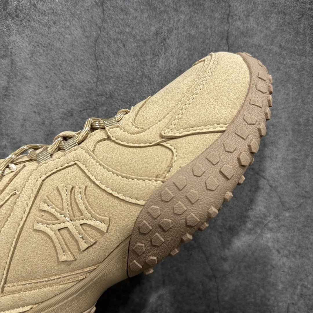 【纯原】MLB 纽约洋基队 双鞋带 轻量运动百搭 豆豆薄底鞋 防滑轻便 低帮 板鞋 男女同款 MLB官方